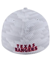 New Era Men's White Texas Rangers Graded 39THIRTY Stretch Fit Hat