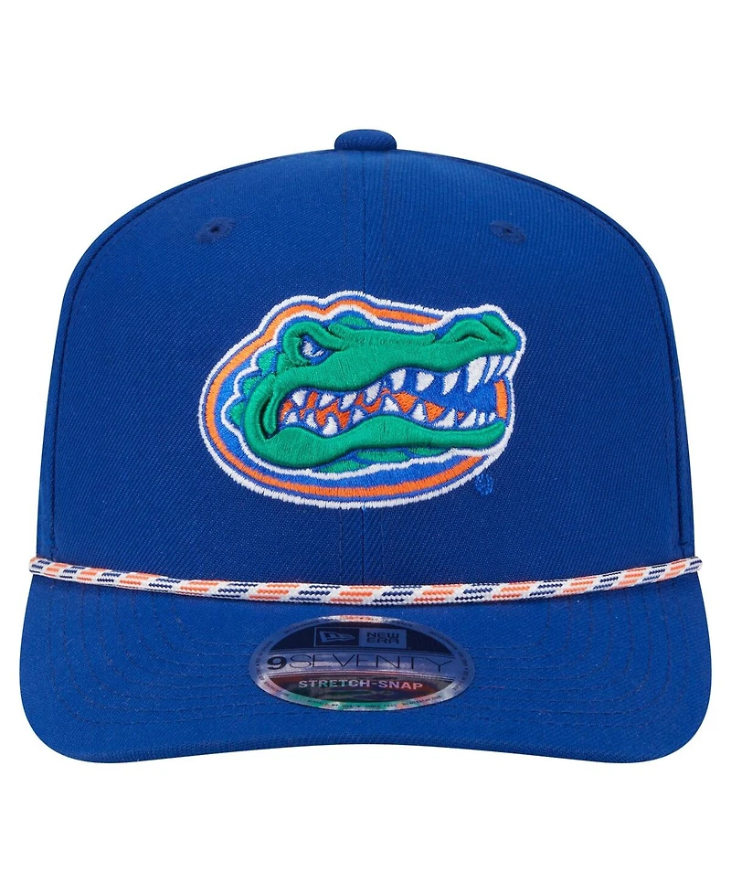 New Era Men's Royal Florida Gators Game Day Multi-Rope 9SEVENTY Stretch-Snap Hat