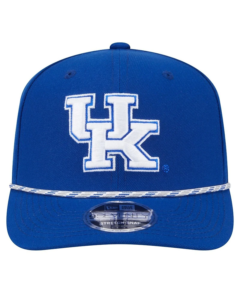 New Era Men's Royal Kentucky Wildcats Game Day Multi-Rope 9SEVENTY Stretch-Snap Hat