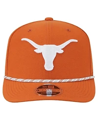 New Era Men's Texas Orange Texas Longhorns Gameday Multi-Rope 9SEVENTY Stretch-Snap Hat