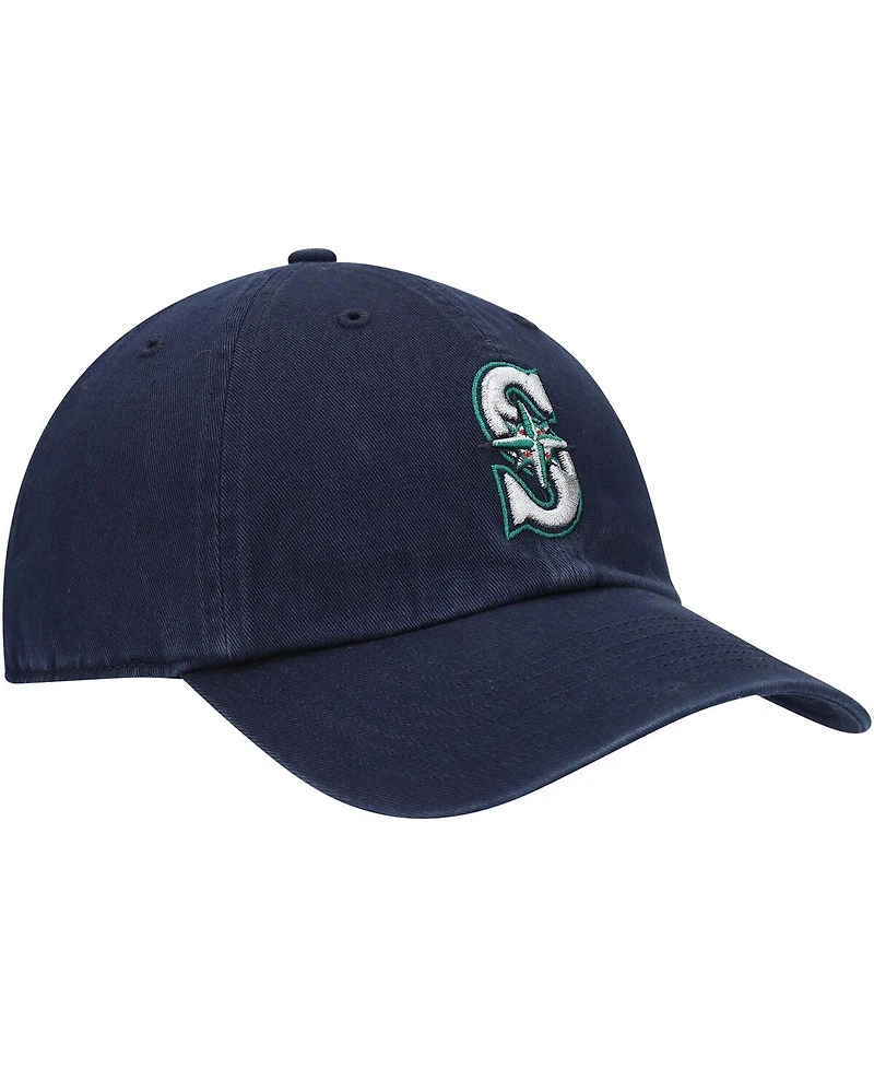 '47 Brand Men's Navy Seattle Mariners Clean Up Adjustable Hat