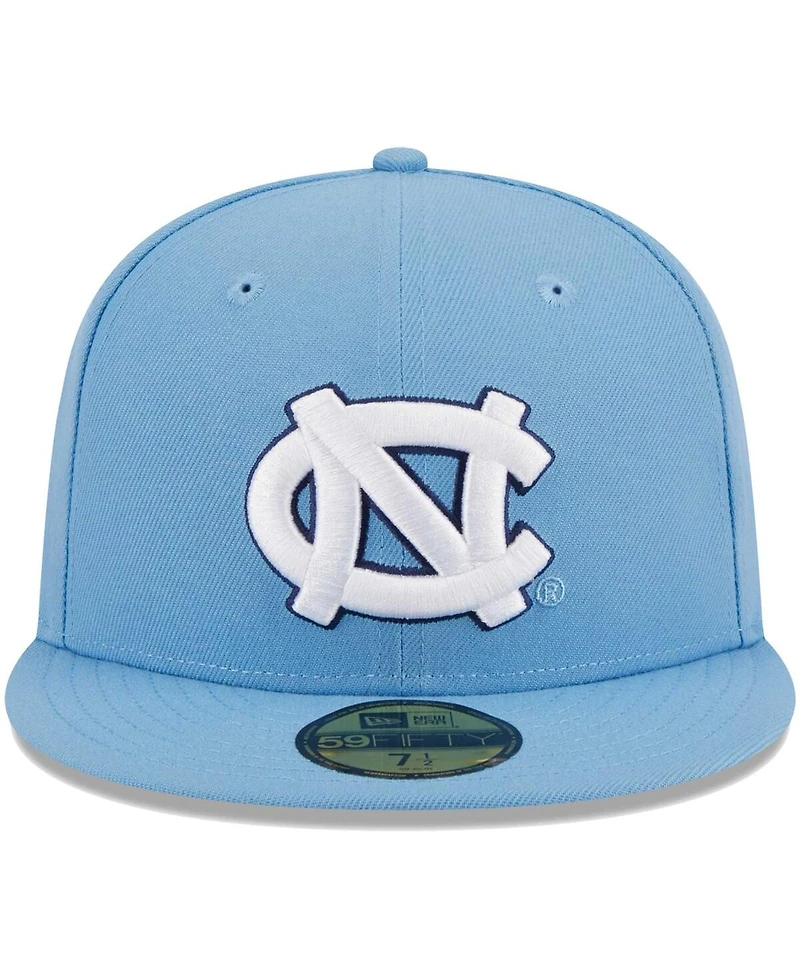 New Era Men's Light Blue North Carolina Tar Heels 59FIFTY Fitted Hat