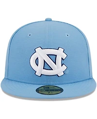 New Era Men's Light Blue North Carolina Tar Heels 59FIFTY Fitted Hat