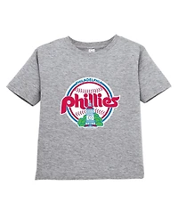 Soft as a Grape Toddler Red/Gray Philadelphia Phillies Cooperstown Collection T-Shirt, Set of 2