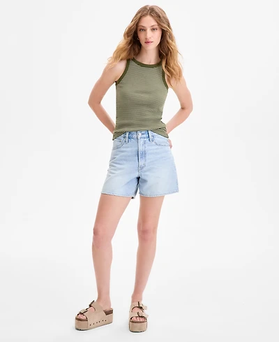 Levi's Women's Cotton Cinch-Waist Denim Shorts