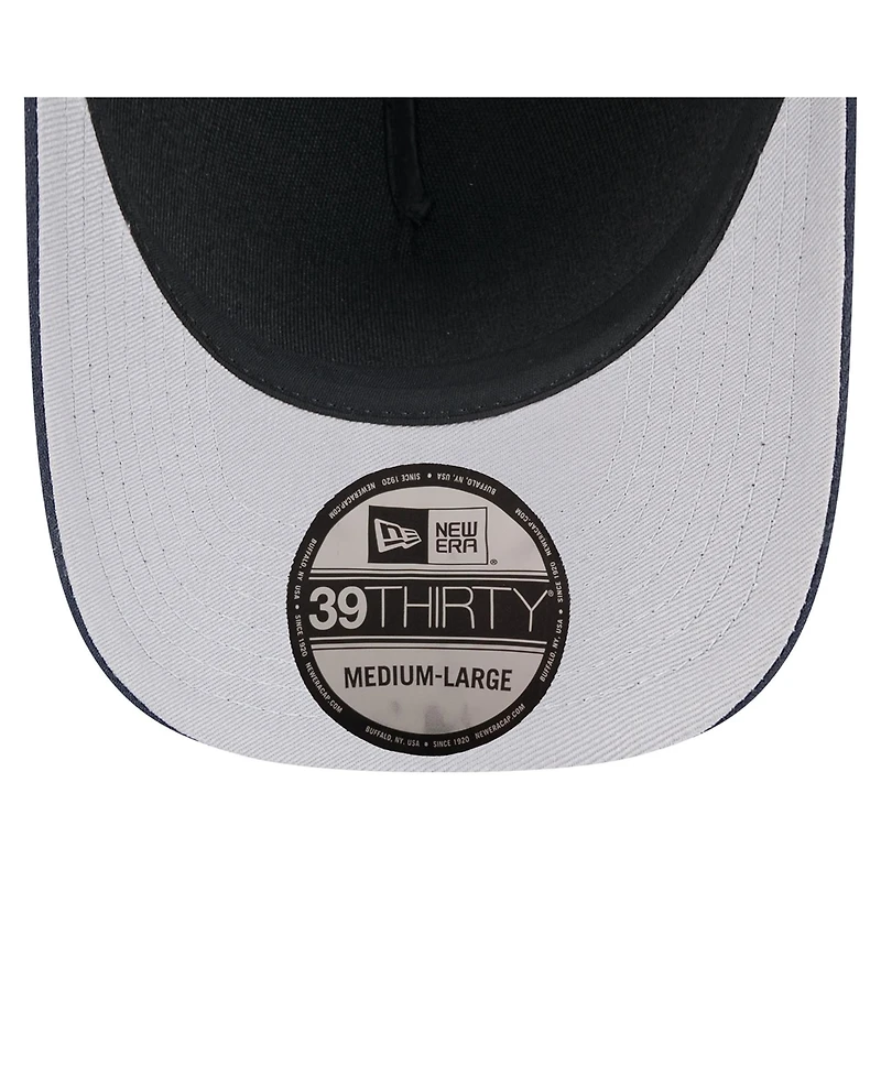 New Era Men's Black/Navy Dallas Cowboys 2025 Nfl Draft 39THIRTY Flex Hat