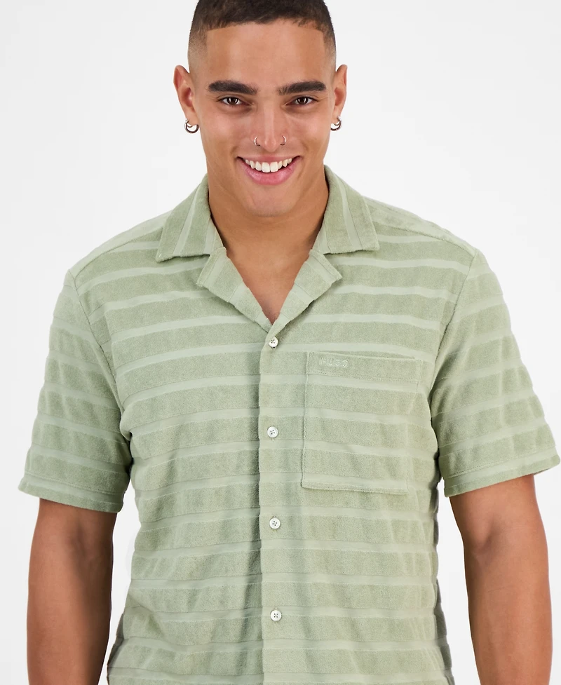 Hugo by Boss Men's Ellino Stripe Shirt