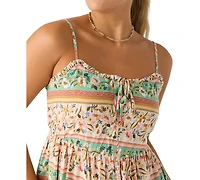O'Neill Juniors' Delena Printed Sleeveless A-Line Dress