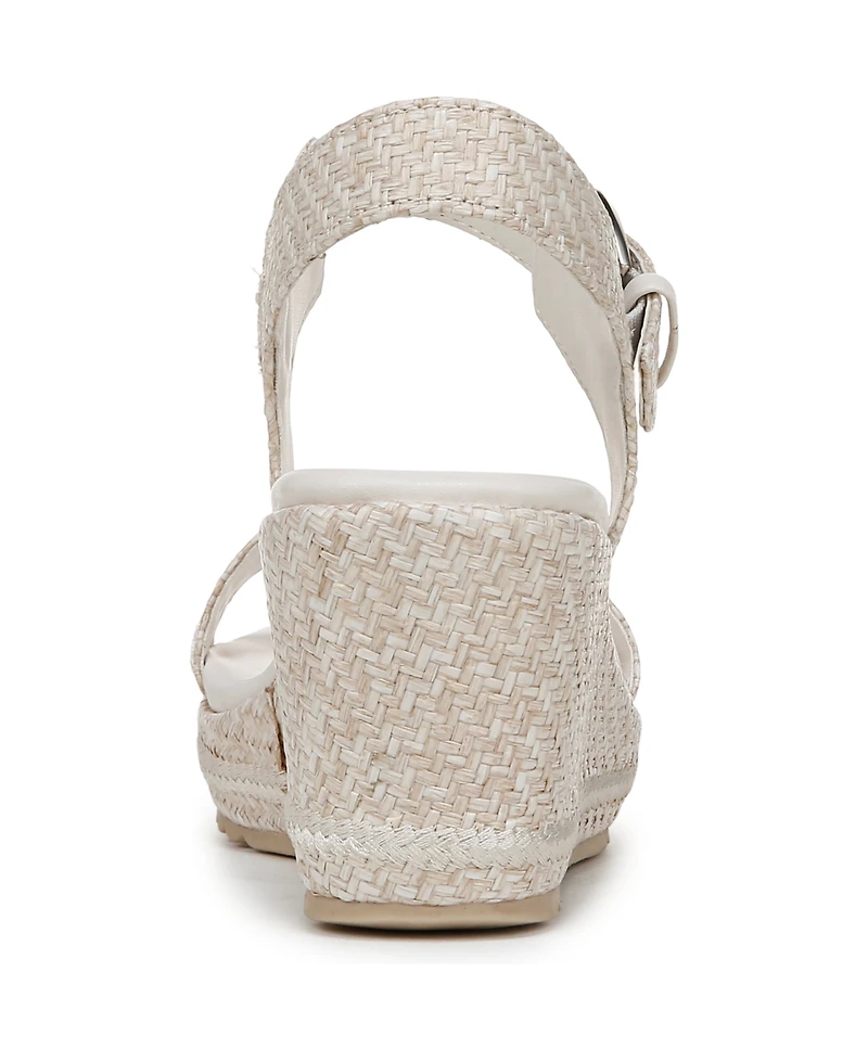 Naturalizer Women's Stella Open Round Toe Wedge Sandals