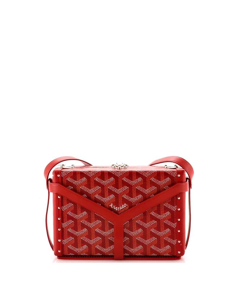 Pre-Owned Goyard Minaudiere Bag Coated Canvas