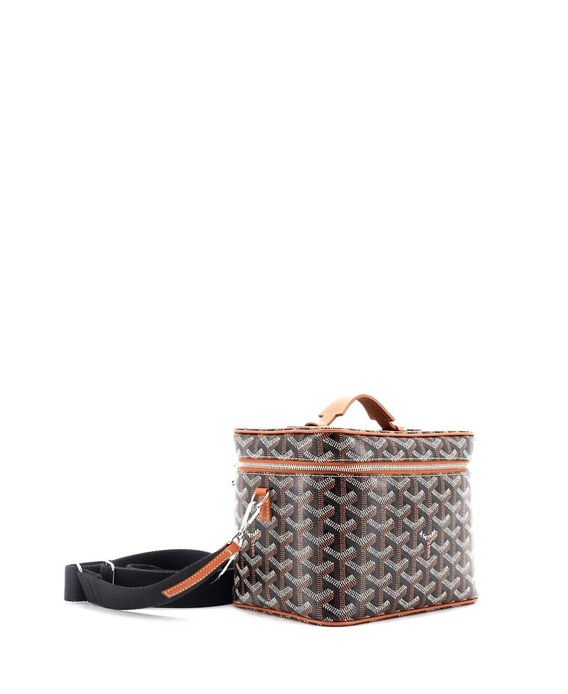 Pre-Owned Goyard Muse Vanity Case Coated Canvas