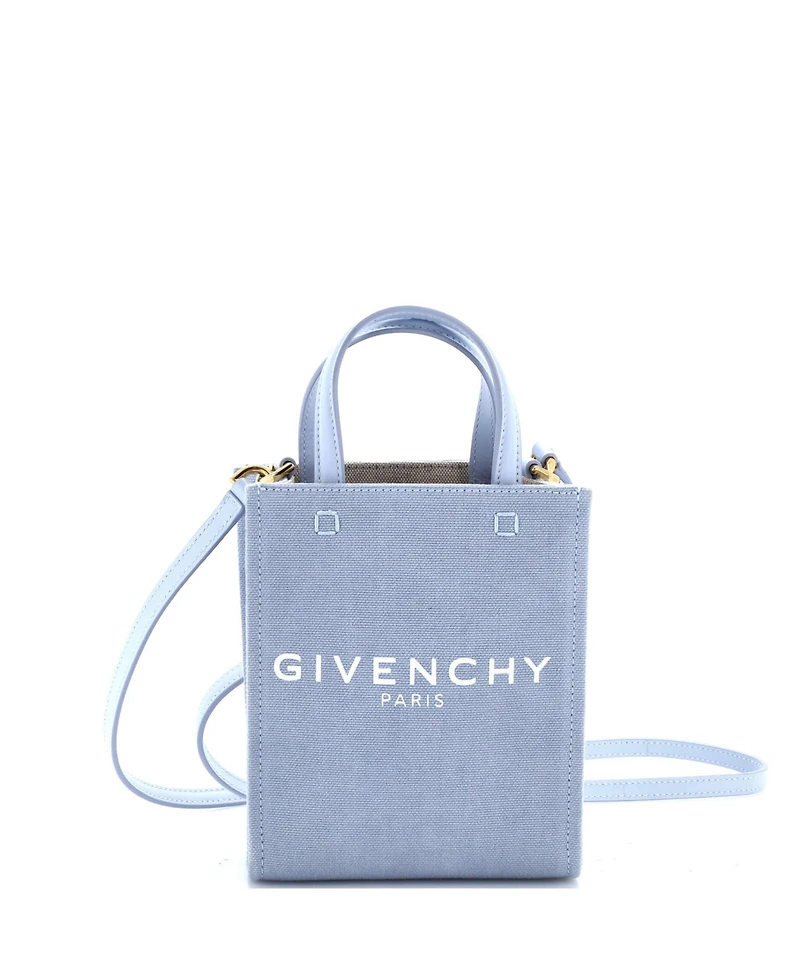 Pre-Owned Givenchy Mini Vertical G-Tote Canvas