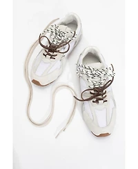 Selena Suede Leather Sneakers (Women)