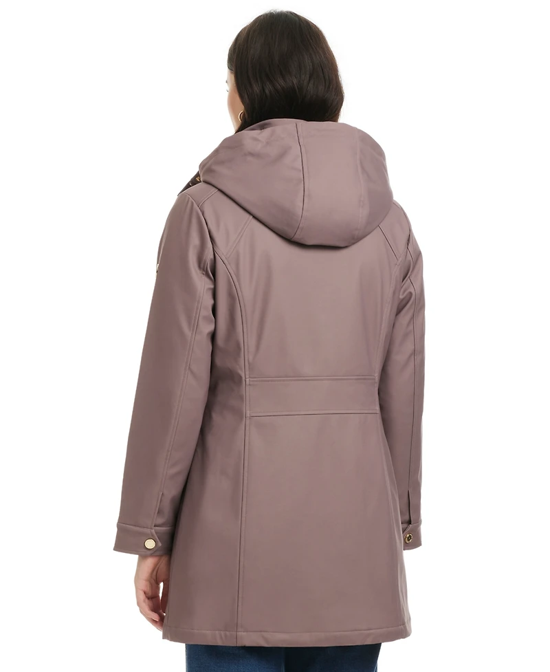 Jones New York Women's Hooded Softshell Coat