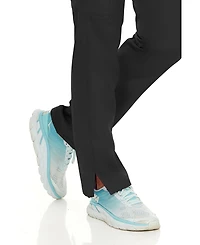 Medichic Plus Terri Stretch Straight Leg Six Pocket Cargo Scrub Pants, Black, 2X Large