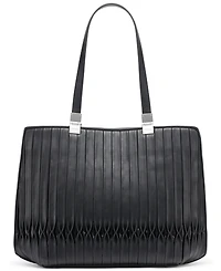 Calvin Klein Granite Pleated Tote Bag