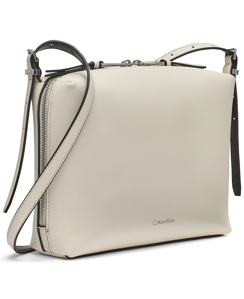 Calvin Klein Lowen Top Zipper Crossbody