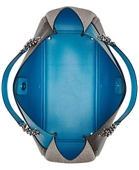 Calvin Klein Zoe Signature Chain Tote Bag