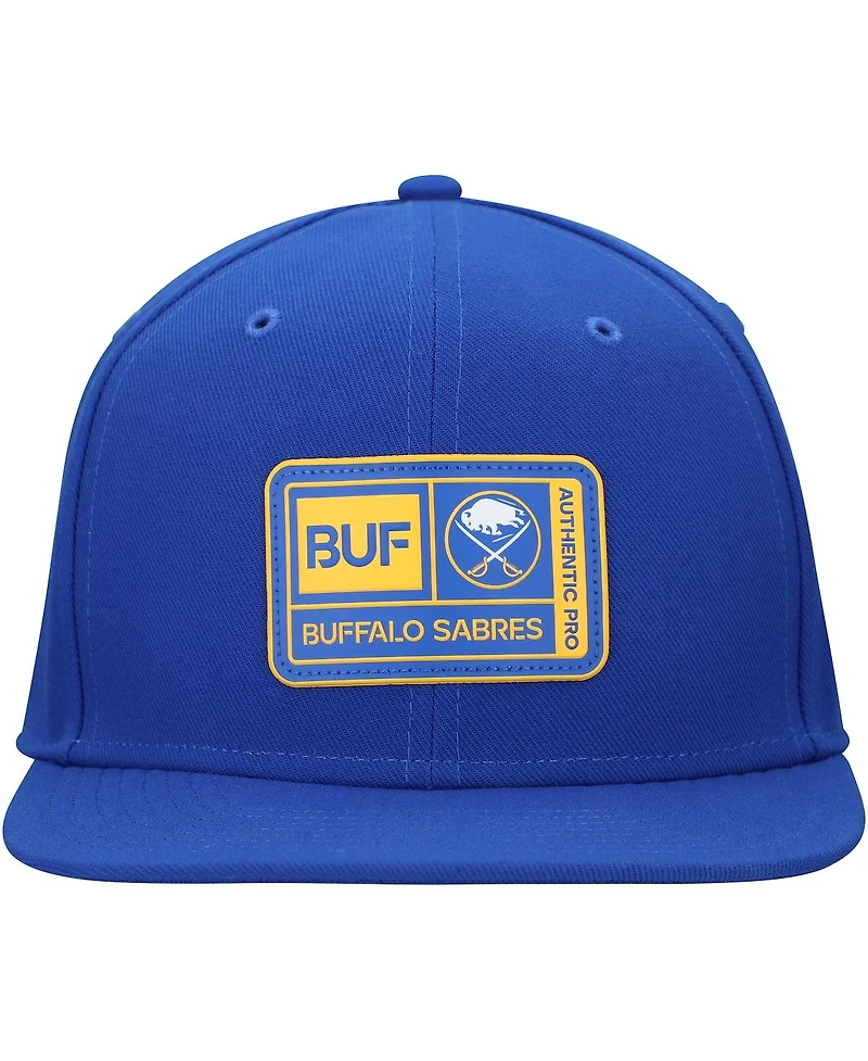 Fanatics Men's Royal Buffalo Sabres Authentic Pro Training Camp Snapback Hat