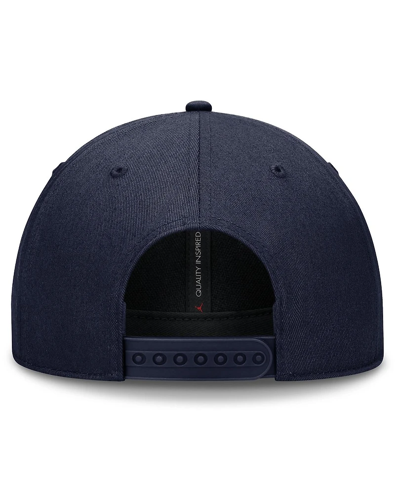 Jordan Men's Navy Michigan Wolverines Rise Adjustable Hat