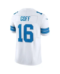 Nike Men's Jared Goff White Detroit Lions Vapor F.u.s.e. Limited Jersey