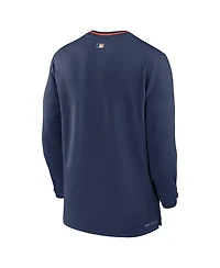 Nike Men's Navy Houston Astros Authentic Collection Performance Half-Zip Top