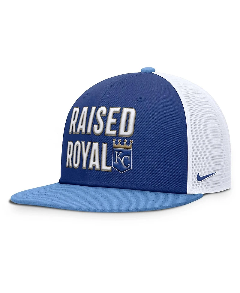 Nike Men's Royal/Light Blue Kansas City Royals Pro Performance Trucker Snapback Hat