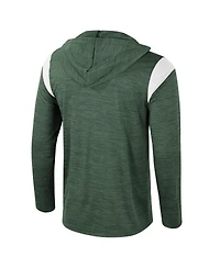 Colosseum Men's Green Michigan State Spartans Dozer Half-Zip Windshirt