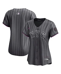 Nike Women's Gray New York Mets City Connect Limited Jersey
