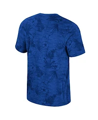 Colosseum Men's Royal Kentucky Wildcats Floral Printed T-Shirt