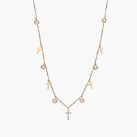 Anela Cross Pendant Necklace