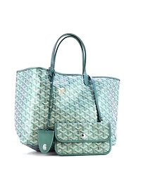 Pre-Owned Goyard Pm Saint Louis Tote Iridescent Coated Canvas