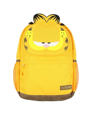 Garfield Backpack 3D Character Orange Tabby Cat School Book Bag