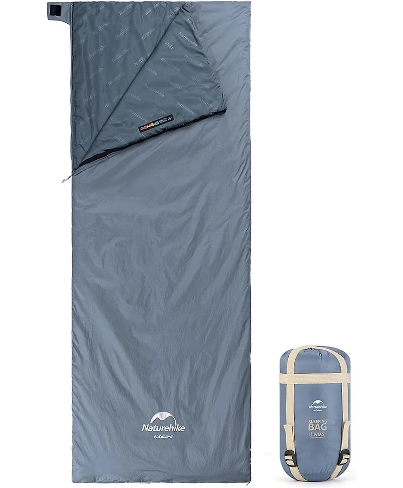 Naturehike Envelope Cotton Sleeping Bag for Adults and Kids 3-4 Season Lightweight Waterproof Camping Sleeping Equipment