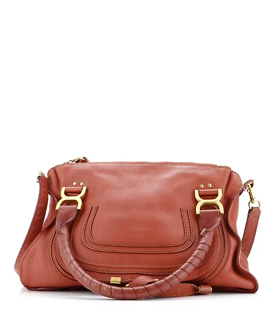 Pre-Owned Chloe Medium Marcie Satchel Leather