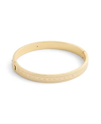 Coach Signature Faux Stone C Enamel Bangle Bracelet