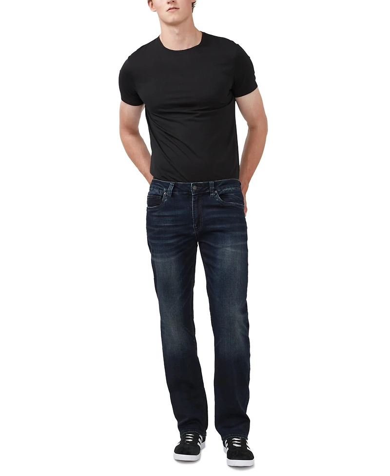 Buffalo David Bitton Men's Relaxed Straight Driven Authentic Jeans