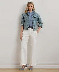 Lauren Ralph Women's Denim Trucker Jacket