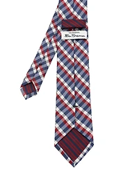 Ben Sherman Men's Plaid Silk Tie