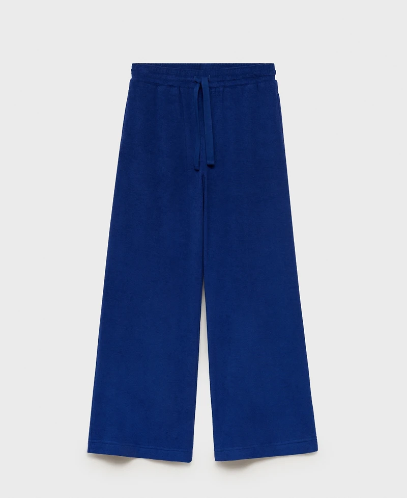 Mango Women's Terry Cotton Pants