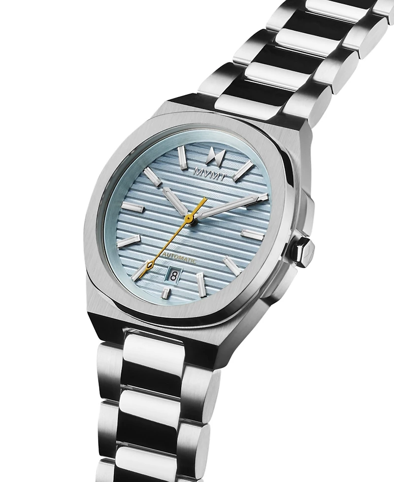 Mvmt Men's Odyssey Ii Automatic Silver Tone Stainless Steel Bracelet Watch