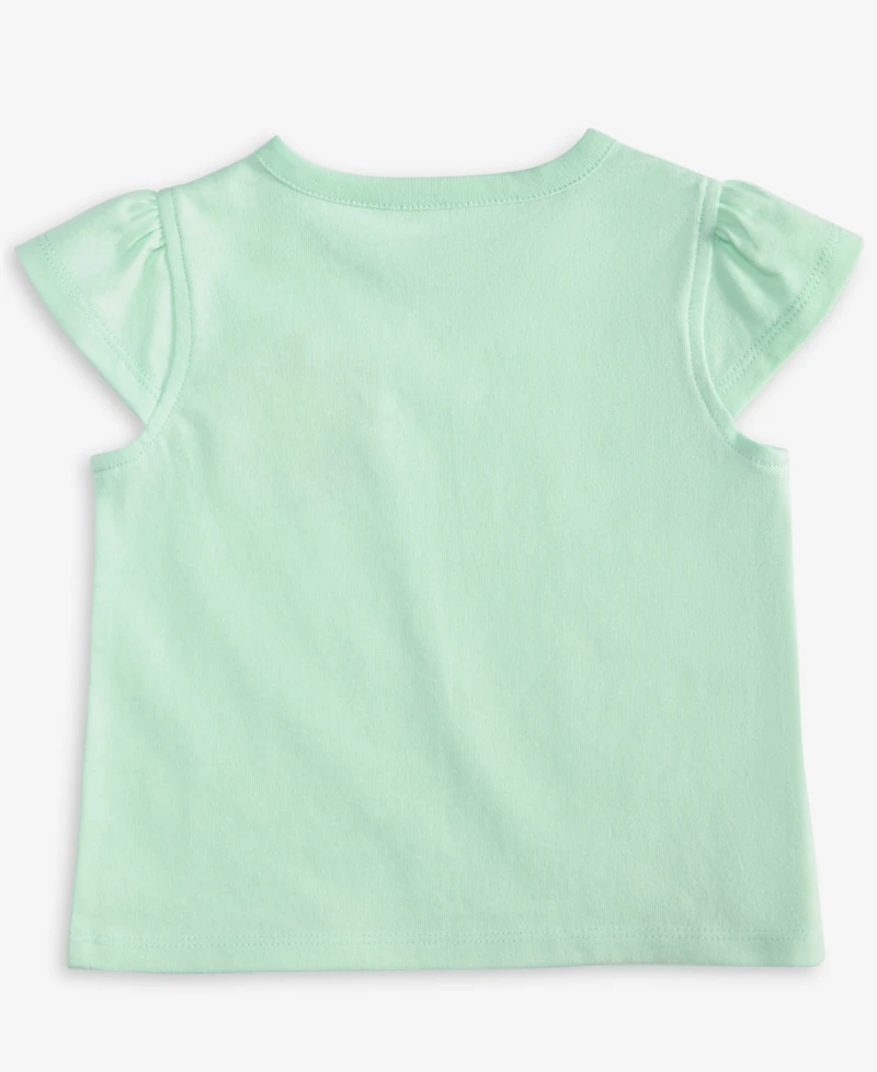 First Impressions Baby Girls Sun Smile Graphic T-Shirt, Exclusively at Macy's
