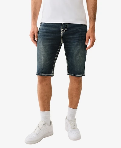 True Religion Men's Rocco Super T Flap Shorts