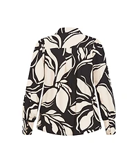 City Chic Plus Size Rosabella Print Shirt