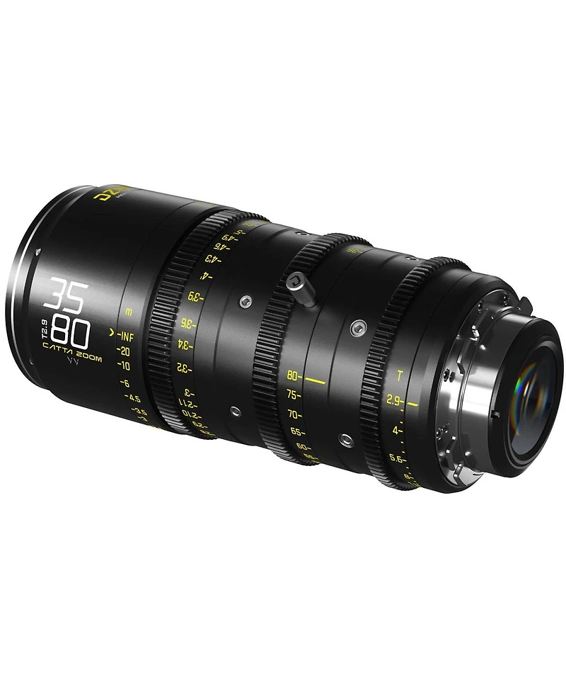 Dzofilm Catta Ace 35-80mm T2.9 Cine Lens for Pl Mount and Canon Ef, Black