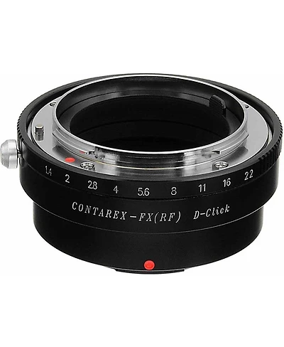 Fotodiox Mount Adapter with De-Clicked Aperture Control Dial for Contarex Lens to Fujifilm X-Mount Camera
