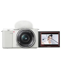 Sony Sony Zv-E10 Mirrorless Vlog Camera with 16-50mm Lens, White