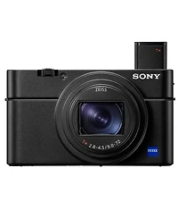 Sony RX100 Vii Premium Compact Camera with 1.0-type stacked Cmos sensor (DSCRX100M7), Bundle with 64GB Memory Card, Camera Bag
