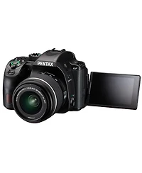 Pentax Kf Dslr Camera with Da L 18-55mm f/3.5-5.6 Al Wr Lens, Black