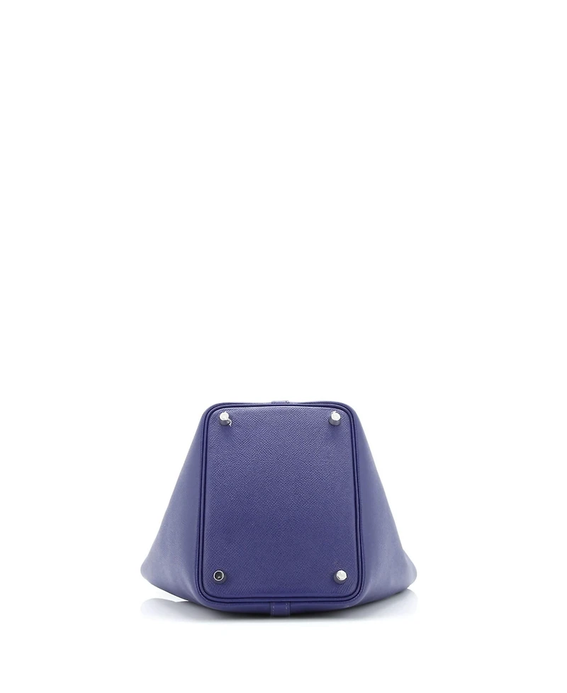 Pre-Owned Hermes Pm Picotin Lock Bag Tressage Epsom